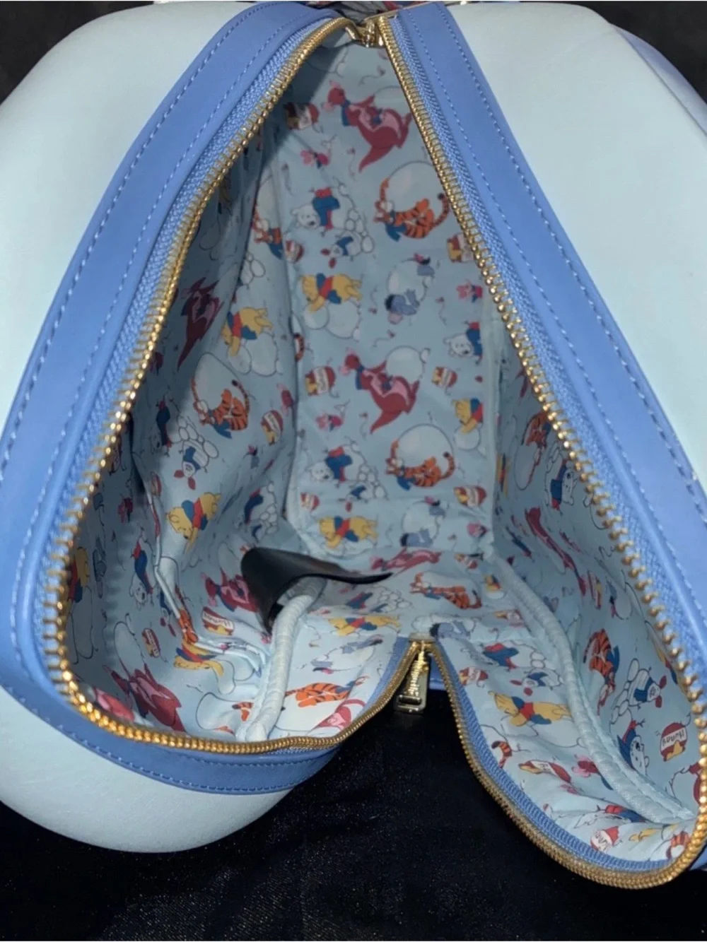 Loungefly Light Blue Winnie the Pooh Advent Calendar Mini Backpack